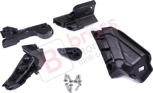 Opel Astra J MK4 P10 2009-2015 4/5 Kapı GTC 2011-2018 13335737 İçin Sol Ön Far Ayak Tamir Seti - Image 1