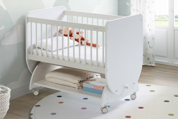 Babywhen BW1030 Sallanır Sepet Bebek Beşik 50x90 cm - Image 1