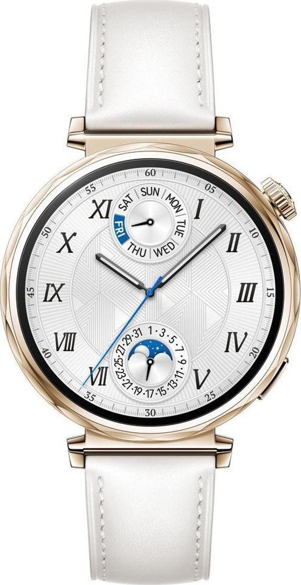 Huawei Watch Gt5 41Mm - Beyaz Deri - Image 1