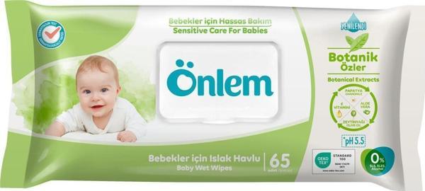 Önlem Botanika Islak Mendil 65'li - Image 1