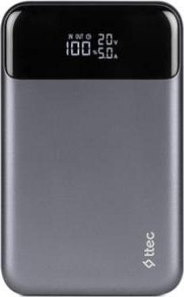 Ttec Şarj Gösterge Mega Hızlı 130W 20.000mAh Powerbank Akım Koruma 100W Laptop Notebook Macbook Şarj - Image 1