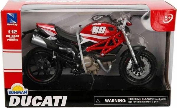 Sunman 57523 SUN-NRY- 1 12 MTR DUCATI MANSTER 796 N 69 KIRMIZI - Image 1