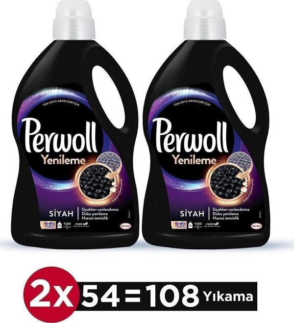 Perwoll Sıvı Çamaşır Deterjanı 2,97 lt Siyahlar 2 ADET - Image 1
