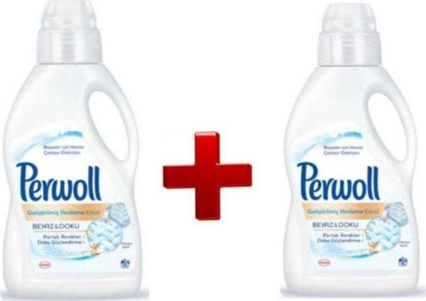 Perwoll Sıvı Çamaşır Deterjanı 2,97 lt Beyazlar 2 ADET - Image 1