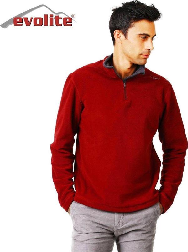 Evolite Fuga Bay Mikro Polar Sweater - Bordo - Image 1