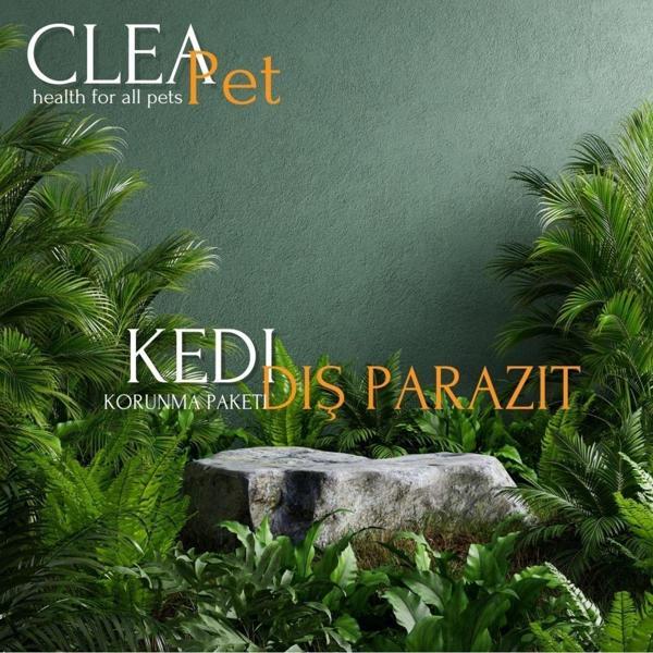 Cleapet Kedi Dış Parazit Koruma Bakım Paketi - Image 1