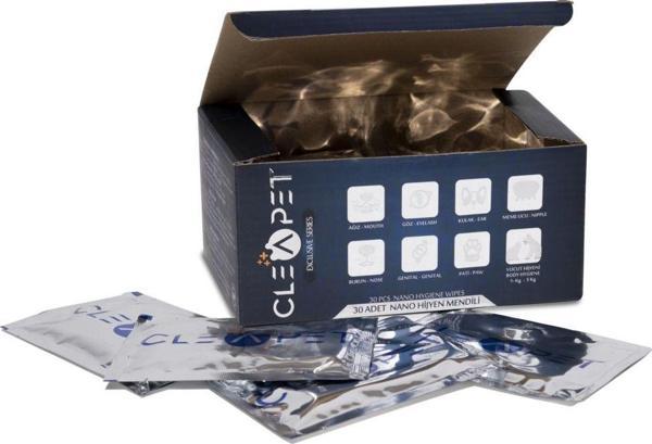 Cleapet Exclusıve Seri Nano 30'Lu Mendil - Image 1