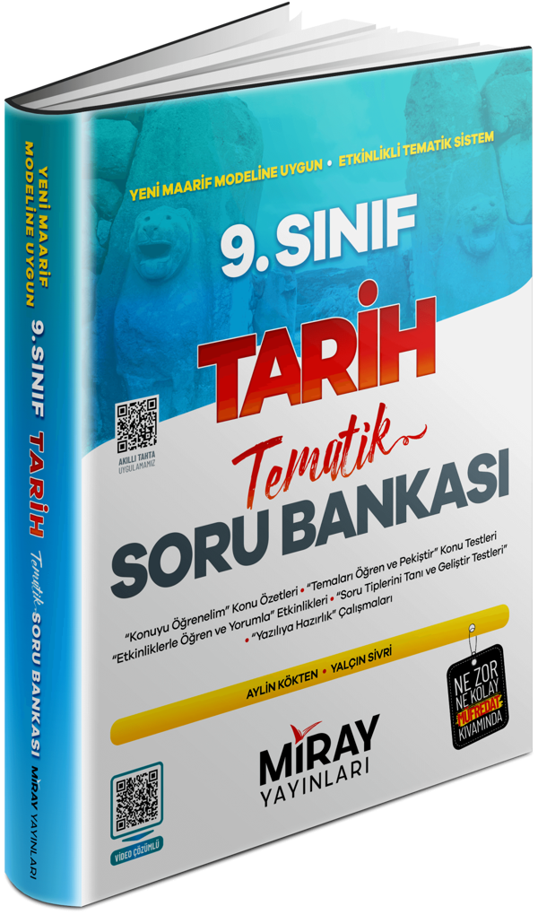 Miray 9. Sınıf Tarih Tematik Konu Özetli Soru Bankası  - Miray Yayınları - Image 1