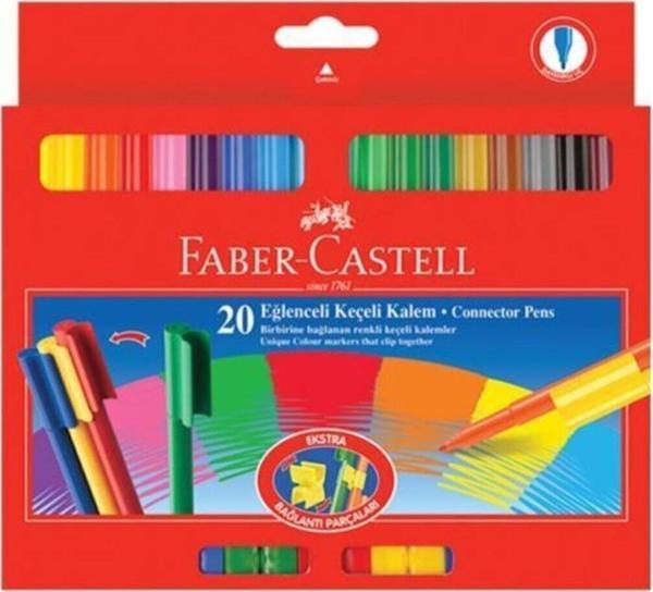 Faber-Castell Eğlenceli Keçeli Kalem20 Li - Image 1