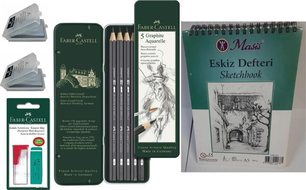 Faber-Castell Kara Kalem Seti Karma 2 - Image 1