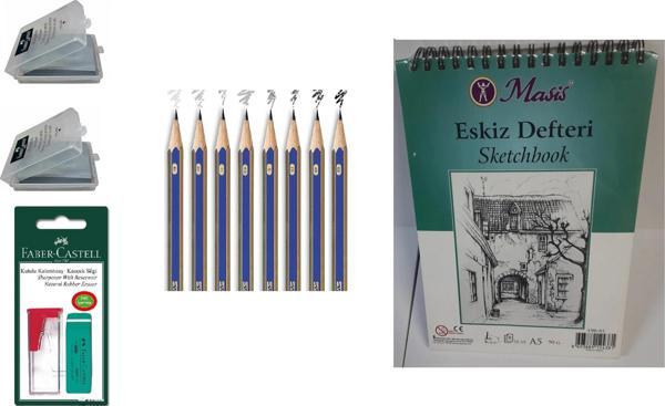 Faber-Castell Kara Kalem Seti Karma 1 - Image 1