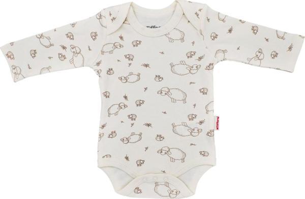 Tiffany Baby Lamb Organik Theme Uzun Kollu Bebek Body 20011 - Image 1