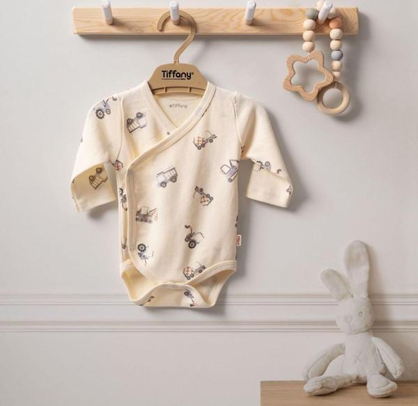 Tiffany Baby Organik Work Machine Kruvaze Bebek Badi 2423022 - Image 1