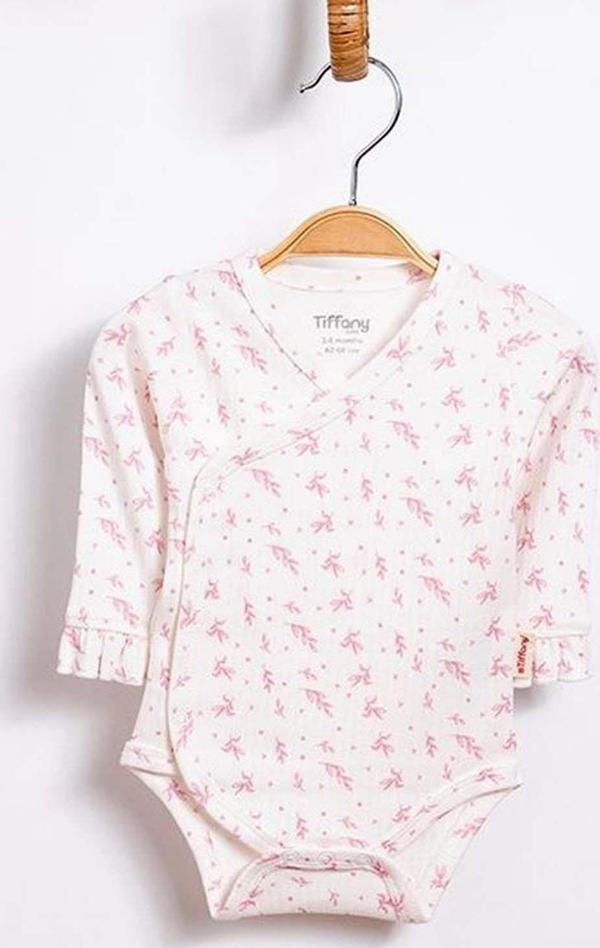 Tiffany Baby Wildflowers Theme Kruvaze Bebek Body 63022 - Image 1