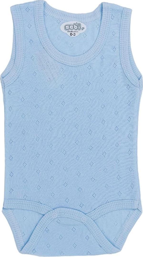 Sebi Bebe Askılı Kol Delikli Bebek Body 0165 - Image 1