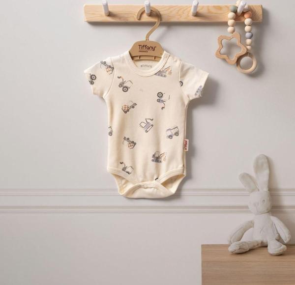 Tiffany Baby Work Machine  Yarım Kol Kruvaze Badi 23008 - Image 1