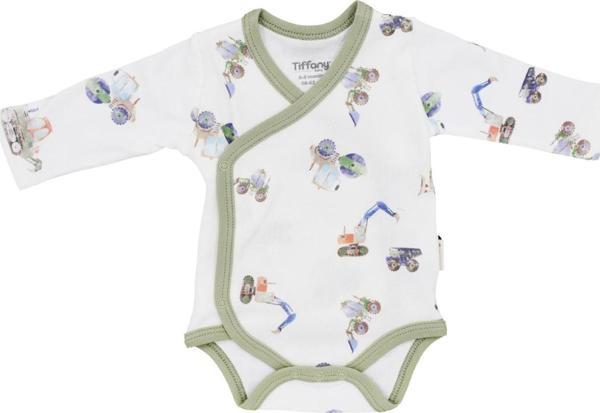 Tiffany Baby Work Machine Theme Kruvaze Bebek Body 13022 - Image 1