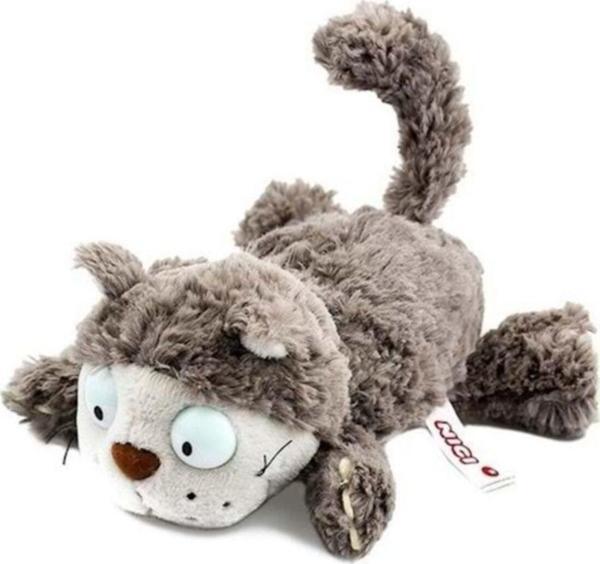 Nici 25 Cm Peluş Tembel Kedi Gri - Image 1