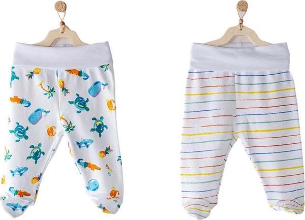 Andywawa 2'li Patikli Bebek Pantolonu AC23456 - Image 1