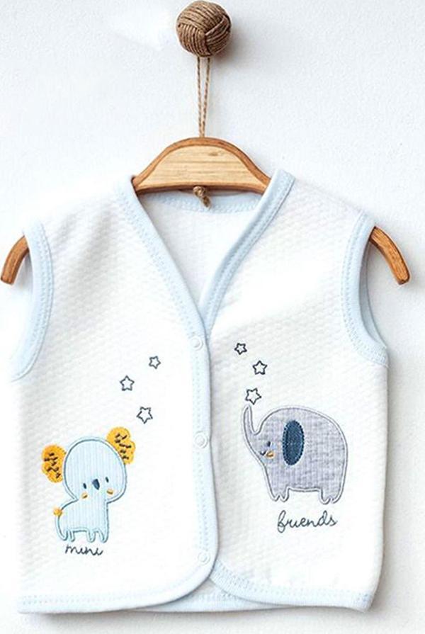 Ekebaby Mini Friends Lüks Kapitone Yelek 44114 - Image 1
