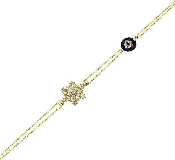 Sosyete Kartanesi Altın Zincir Bileklik 14K Gold - Image 1