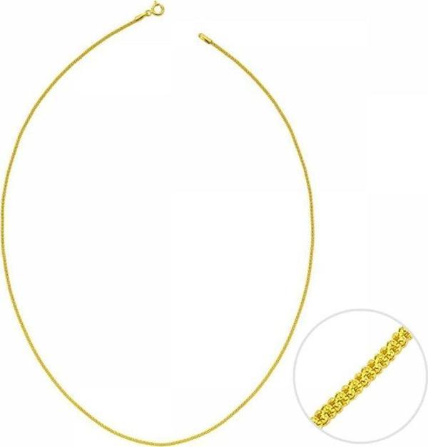 45 Cm Altın Kuş Kafesi Zincir - Image 1