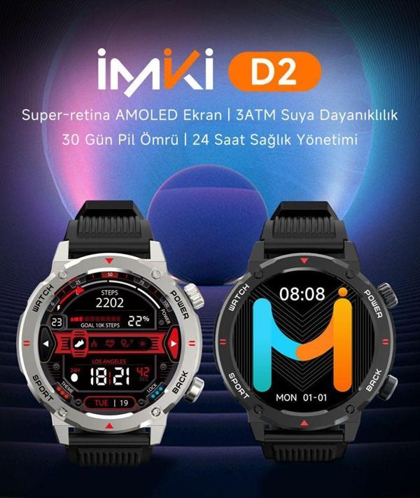 İmiki D2 Smart Watch - Image 1