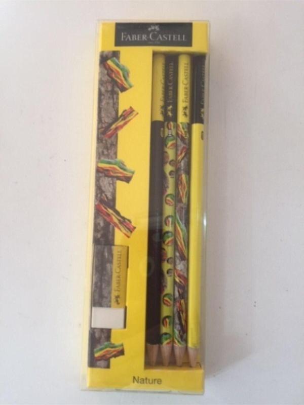 Faber-Castell Kurşun Kalem Seti Silgi Hediyeli - Image 1