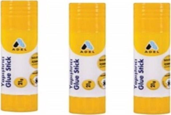 Adel Stick Yapıştırıcı 21Gr (3 Adet) - Image 1