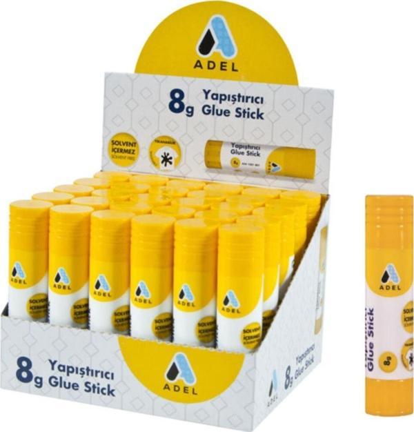 Adel Glue Stick Yapıştırıcı 8 Gr Prit 10 Adet - Image 1
