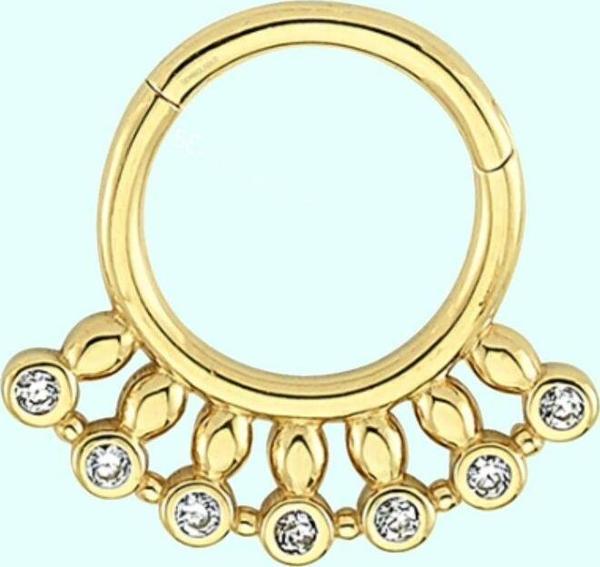 Altın Halka Piercing 14 Ayar - Image 1