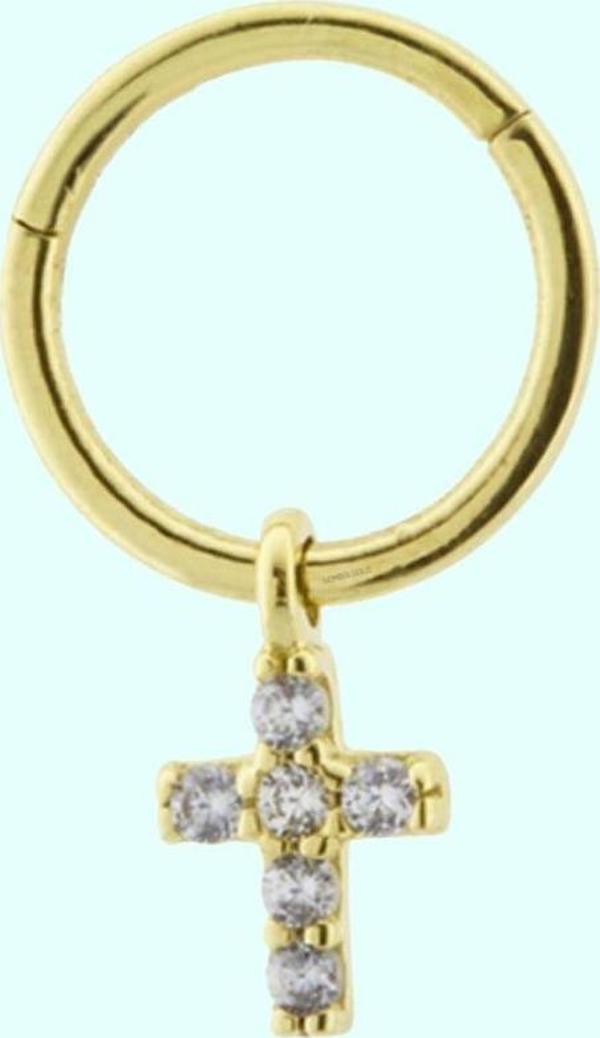 Altın Halka Piercing Hac 14 Ayar - Image 1