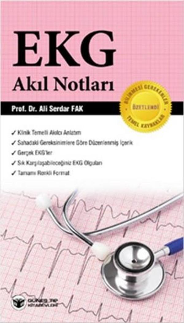 EKG - Akıl Notları - Güneş Tıp Kitabevleri - Image 1