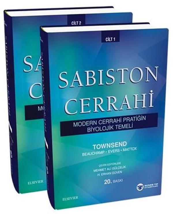 Sabiston Cerrahi-Modern Cerrahi Pratiğin Biyolojik Temeli 2 Cilt Takım - Güneş Tıp Kitabevleri - Image 1