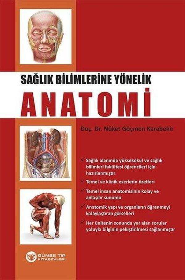 Sağlık Bilimlerine Yönelik Anatomi - Güneş Tıp Kitabevleri - Image 1
