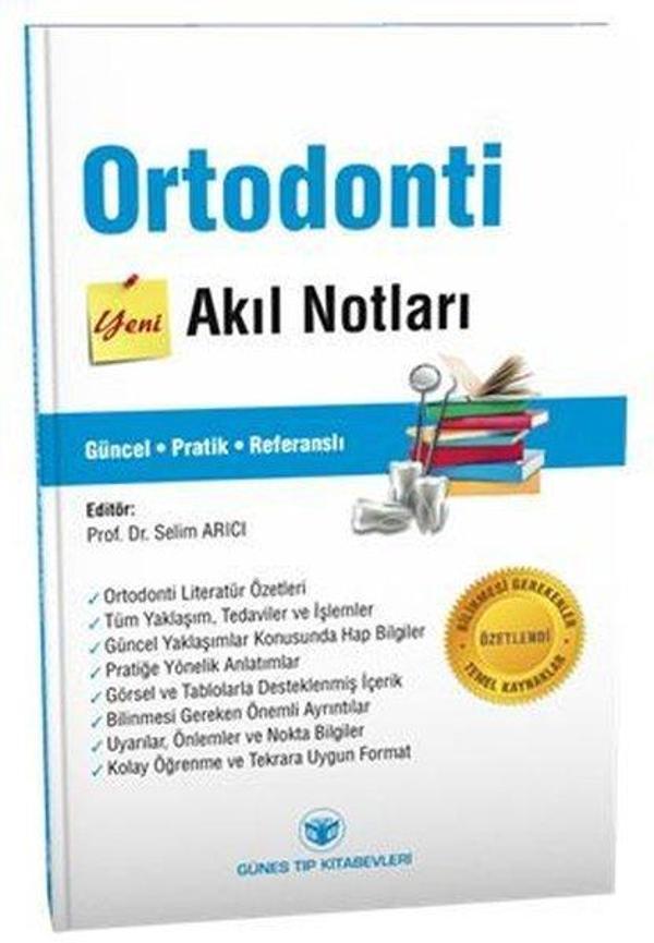 Ortodonti  Yeni Akıl Notları - Güneş Tıp Kitabevleri - Image 1