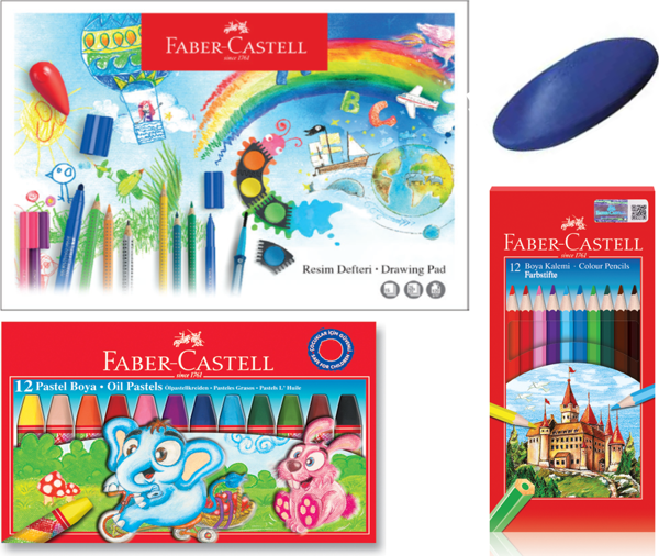 Faber-Castell Boyama Seti Mavi - Image 1