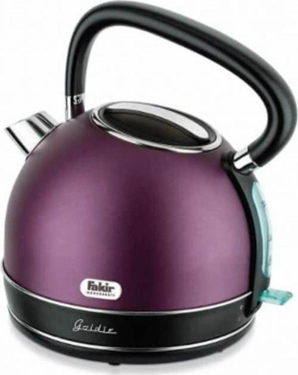 Fakir Goldie Violet 2200 W 1.7 lt Çelik Kettle - Image 1