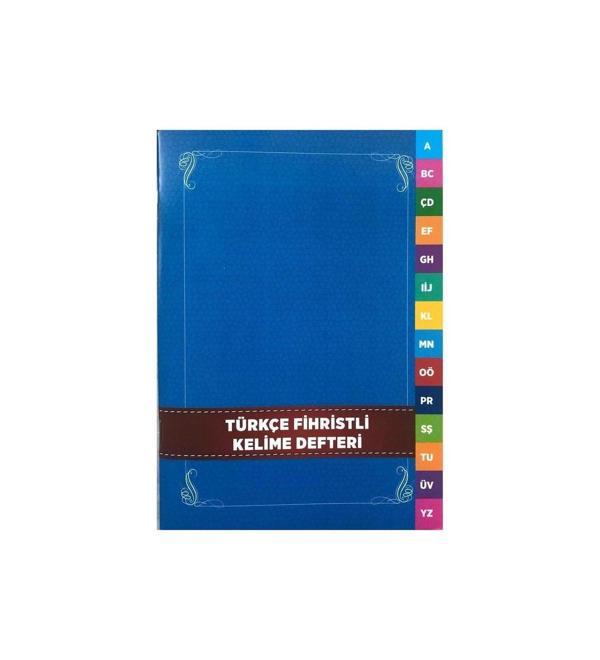 4E Türkçe Kelime Fihristi Defteri K.Kapak Karatay - Image 1