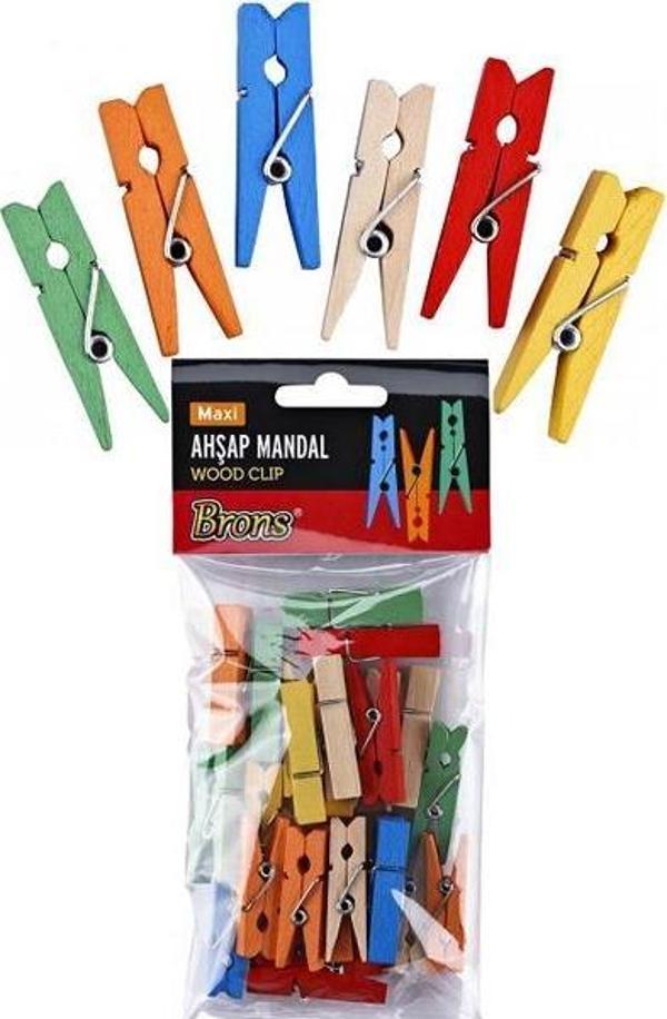 Brons Mandal Ahşap Renkli Küçük BR-904 - Image 1
