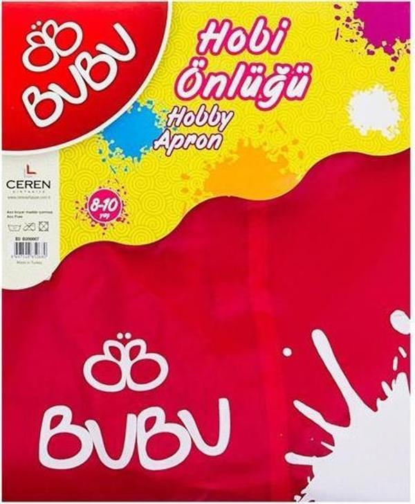 Bu-Bu Boyama Önlüğü 8-10 Yaş Su Geçirmez BUBU00007 - Image 1