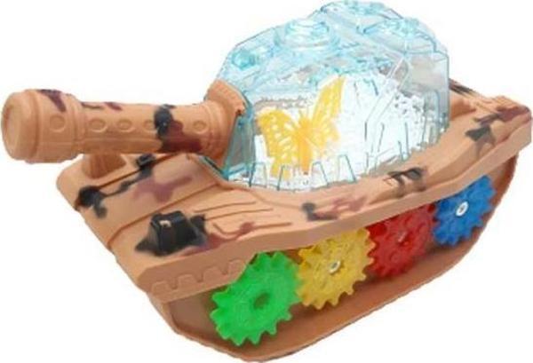 Can Toys Can Kutulu Pilli Işıklı Askeri Tank 3933 - Image 1