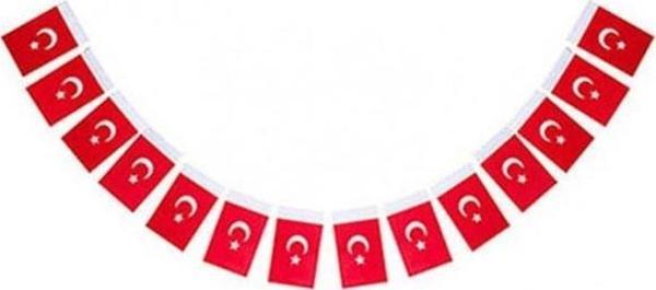 Vatan Kağıt Bayrak Türk İpli 50 Lİ Küçük VT805 - Image 1