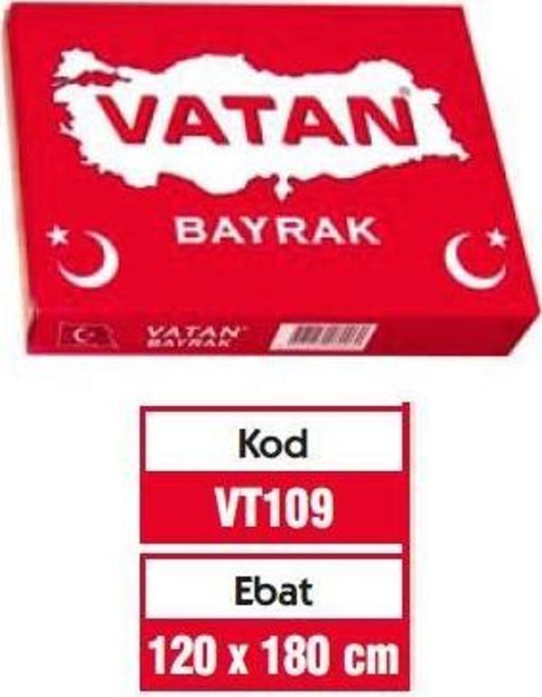 Vatan Türk Bayrağı 120x180 VT109 - Image 1