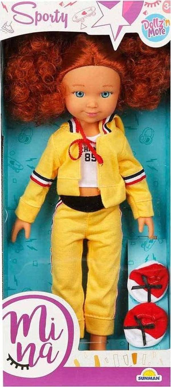 Sunman Mina Sporty Bebek 35 cm - Image 1