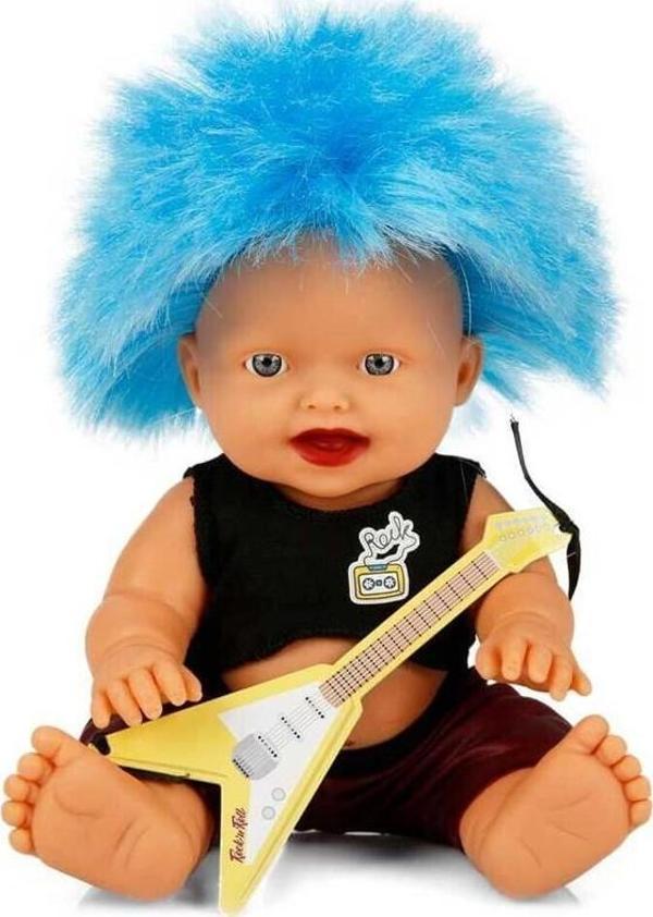 Sunman Punk Nil Bebek Renkli Saçlı 23 Cm 20050 - Image 1