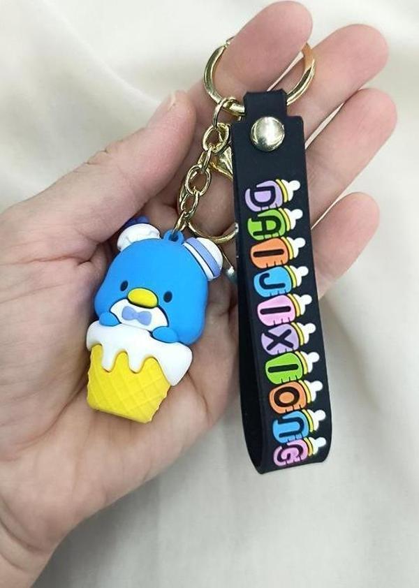 Anahtarlık Bebek Külah Dondurma Araba Çanta Cüzdan Süsü - Image 1