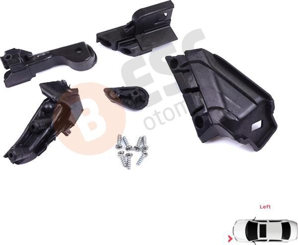 Opel Astra J MK4 P10 2009-2015 4/5 Kapı GTC 2011-2018 13335737 İçin Sol Ön Far Ayak Tamir Seti - Image 1