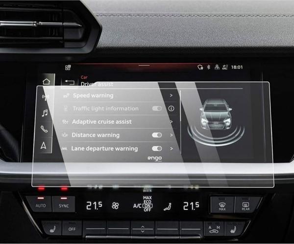 Audi A3 Mat Ekran Koruyucu 10.1 inç Multimedya Şeffaf - Image 1