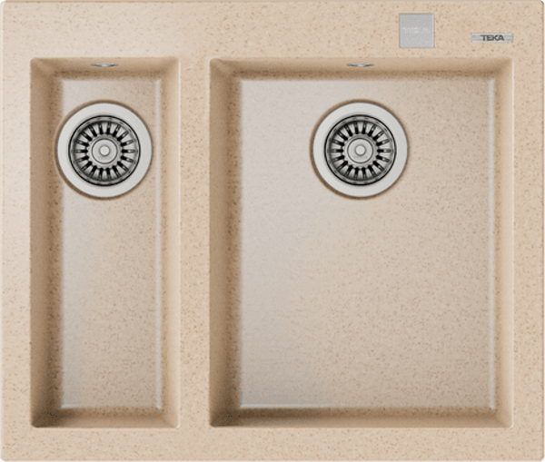 TEKA FORSQUARE 590 TG AVENA BEJ TEZGAH ÜSTÜ GRANİT EVYE - Image 1